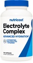 Nutricost Electrolyte Complex Advanced Hydration (120 캡슐) - 8 Hydrating Electrolytes & Vitamins, Gluten Free, Non-GMO, 채식주의