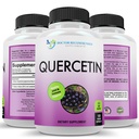 DOCTOR RECOMMENDED SUPPLEMENTS Quercetin 1000mg - 120 Veggie 캡슐, 비타민 보충, 60 일 공급, (비건과 비 GMO)