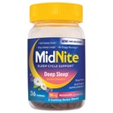 MidNite 깊은 잠 여분 힘, 10 mg Melatonin 잠 원조, 비하 비트 형성, 성인을 위한 초본 규정식 보충교재, 마약 자유로운, 글루텐 자유로운, Lactose 자유로운, 채식주의자 친절한, 36 Gummies