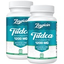 TUDCA 보충교재 1200mg - 120의 Veggie 캡슐, 건강한 TUDCA Bile 소금은 간장, 소화를 위해 보충합니다