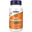 지금 식품 보충제, Acidophilus 4X6, 6 Probiotic Strains, Strain Verified, 120 Veg 캡슐 4 억 효능