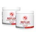 Reflux - 소화 보충 - 각 Tub = 30 Scoops = 30 서빙 - Mucosave FG 및 Slippery Elm Bark (2 Tubs)와 함께 산 문제에 대한 Mucosal 지원