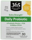 365 전체 식품 시장, 추가 강도 매일 Probiotic 10 억 CFU, 30 ct