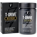 InnoSupps T-Drive Magnum 테스토스테론 승압기는 최고봉 성과 Amplify 근육 성장, 증가 Libido & 에너지 수준, Horny Goat Weed Tongkat Ali, 아연, Fenugreek, 뚱뚱한 가열기 90 Caps/30 일을 강화합니다