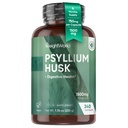 WeightWorld Psyllium Husk 캡슐 1500mg 서빙 당, 240 Vegan 캡슐 - 소화 건강을 위해 4 달 공급 - 매일 Psyllium Husk 섬유 보충 - Non-GMO, GMP 승인, & Allergen-Free