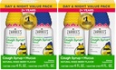 Zarbee의 어린이 꿀 기침 시럽 + Mucus Day & Night Value Pack, Daytime & Nighttime Toddler Cough Syrup,Dark Honey,Ivy Leaf Extract,Chamomile,Mixed Berry flavor,4 Fl Oz,(Pack of 4)