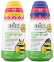 Zarbee의 Kids Cough + Mucus Daytime 및 Nighttime for Children 2-6 for Dark Honey, Ivy Leaf, 아연 및 Elderberry, 1 Pediatrician 추천, 약물 및 알코올 무료, 혼합 Berry 맛, 4FL Oz