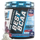 BPI 스포츠 최고의 BCAA 분말 - 근육 회복 지원 - 분기된 사슬 아미노산 | 단백질과 근육의 빌딩 블록 - 포스트 운동 회복 - 히드라 - 포도, 30 서빙