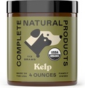 애완 동물을 위한 완벽한 자연적인 제품 유기 Kelp 분말 - 4oz - 순수한 유기 Kelp 분말
