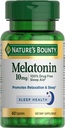 자연의 현상 Melatonin, 100% 약 자유로운 잠 원조, 규정식 보충교재, 10 mg, 60 조사