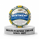 Rawleigh Medicated Ointment : 4.5 온스 블루 틴, 성인 및 어린이 : 냉, Nasal Congestion, Minor Aches 및 Pain, Camphor, Menthol & Eucalyptus, Non-Greasy Formula - 1 팩