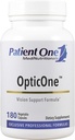 환자 One OpticOne | 지원 Optic Nerve Health 및 Eyesight Function* | 비타민 A 및 E, Lutein, ALA 및 기타 | 180 캡슐