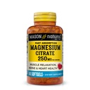 Mason 자연적인 마그네슘 구연산염 250 mg의 빠른 흡수 Softgels, 30 일 공급