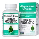 Physician's CHOICE Probiotics for Weight Management & Bloating - 6 Probiotic Strains - Prebiotics - 주요 성분 Cayenne - 지원 Gut 건강 - 여성 및 남성을위한 무게 관리 - 녹차 - 84 CT