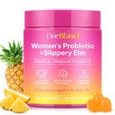 Feminine Probiotics Gummies, 질 여자 Probiotic, 건강한 냄새를 위한 Feminine 균형 PH Gummies, Immune, Slippery Elm (60의 Gummies)와 더불어 질 건강, 지원