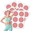 MOLATIN 30PCS 바디 관리 패치, 유니섹스 웰빙 패치 (핑크)