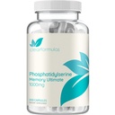 Phosphatidylserine Nootropics 두뇌 지원 보충교재 - DMAE Gotu Kola와 Ginkgo Biloba를 가진 두뇌 기능 지원을 위한 진보된 기억 보충교재 - 비 GMO Vegan & 미국에서 만드는 (60+ 서빙)