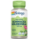 SOLARAY Echinacea Goldenseal - 웰니스 지원을 위한 2개의 초본 보충교재의 강력한 혼합 - 250mg Ea Echinacea 뿌리 및 Goldenseal 뿌리 - 비 GMO, Vegan, 글루텐 자유로운, 60 일 보장, 100개의 서빙