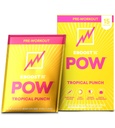 EBOOST POW Natural Pre Workout Powder - 15 Packets, Tropical Punch - Preworkout Energy Booster Gym Supplement Drink Mix for Men and Women - Performance, Joint Mobility Support - 글루텐 프리