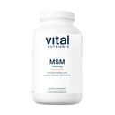 Vital Nutrients - MSM 1000 mg - 유기 황 - 240 캡슐의 천연 형태