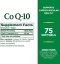 Nature's Bounty CoQ10의 지원 심장 건강, 규정식 보충교재, 100mg, 75 Softgels (2의 포장)