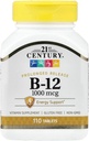 21세기 B 12 1000 mcg Prolonged 방출 정제, 110 조사