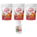 BariatricPal 90 일 Bariatric 비타민 뭉치 (일 당 Multivitamin 하나 1! 45mg 철과 칼슘 시트레이트 소프트 체스 500mg Probiotics - Caramel Apple)