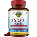 Terranics CoQ10 200mg의 여분 버진 올리브 기름을 가진 Coenzyme Q10 보충교재는 미국에서, 지원 심장 건강, 산화 방지제 보호, 에너지 생산, 비 GMO, 120 Softgels에서 만들었습니다