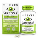 비타민 E, 비타민 C, 아연, 구리, Lutein & Zeaxanthin, 미국, 180 Ct에서 제조 된 아이 의사 신뢰할 수있는 Viteyes AREDS 2 눈 비타민, 클래식 Macular 지원, 알레르기 무료 캡슐