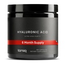 Hyaluronic 산 보충교재 – 실험실은 95% 매우 높은 순수성을 시험했습니다 – 비타민 C – 제3자 실험실에 의하여 시험되는 발효되고 생물 – 360의 캡슐