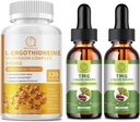 L-Ergothioneine 버섯 복합 캡슐 및 TMG (Trimethylglycine) 액체 드롭