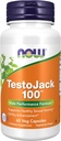 NOW Foods, TestoJackTM 100 with LJ100®, Tongkat Ali (Eurycoma Longifolia), Tribulus 및 ZMA®, 60 Veg 캡슐의 강력한 표준 추출