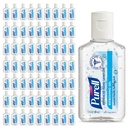 Purell 고급 손 소독제 새로 고침 젤, 깨끗한 냄새, 1 fl oz 여행 크기 플립 모자 병 (72)의 포장 - 3901-72-CMR