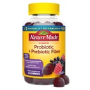 Nature Made Probiotic + Prebiotic Fiber Gummies for Daily Gut Health, Digestive Health Support, 50 Gummies, 25 Day Supply에 대한 Probiotics와 섬유 보충