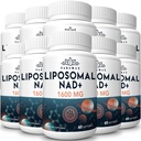 1600 mg Liposomal NAD 보충교재, 98% 순수한 NAD+ 보충교재, 나이 드는 방위, 에너지, 경도, 600 Softgels를 위한 NAD+를 밀어주는 Nicotinamide Riboside 또는 NADH에 우량한 흡수, 대안