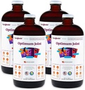 LIQUIDHEALTH 최적 합동 지원 Glucosamine, Chondroitin, MSM, Hyaluronic 산을 가진 액체 Multivitamin - 증가 기동성, 합동 안락, 주자 & 운동선수를 위해 - 미국, 채식주의자 (4 팩)에서 만드는