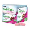 TRUEplus® 소프트 탭 포도당 정제 - 12 팩 - 48 탭 (Cherry Pop)