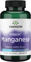 Swanson Albion Chelated 망간 글리세라이드 40 밀리그램 180 캡슐