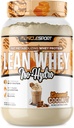 Musclesport Lean Whey RevolutionTM Protein Powder - Whey Protein Isolate - 낮은 칼로리, 낮은 차브, 낮은 지방, 식용 풍미 - 25g Protein per Scoop (2LB, Coconut Caramel)