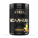 강철 보조 식품 | 고성능 BCAA EAA 분말 | Lean 근육 성장 및 운동 내구시간을 승진시킵니다 | 2 : 1 근육 패스너 30 서빙을 복구하는 비율. (Bohemian Bliss)