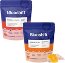 Blueshift Energy + Focus & Immune Ultra Bundle - 에너지 음료 포드, 면역 지원 분말, 에너지 및 면역 방어를위한 음료 혼합, 비타민 보충 - Energy+Focus (14 팩) & Immune Ultra (14 팩)