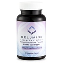 Relumins 진보적인 백색 활동적인 글루타티온 Complex - 6X 승압기, ALA & NAC를 가진 최대 복용량 900mg 글루타티온 - 노화 방지 피부 Brightening 보충교재 - 60 채식 캡슐 (30의 봉사)
