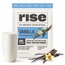 Rise Grass-Fed Whey Protein Powder - 바닐라 | 25g Protein No Artificial flavor, Colors, 또는 보존제 - 설탕 무료, 글루텐 프리, 소이 무료 (싱글 서빙, 1 팩)