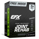 EFX Sports Joint Rehab Recovery Kit | Kre-Celazine®에 의해 구동 | Mobility & Joint Health | 120 캡슐 Kre-Alkalyn Creatine + 2 oz Topical 크림