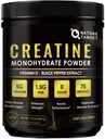 여성과 남성을 위한 Micronized Creatine Monohydrate, 성과와 힘, 지원 근육 성장 및 운동 회복을 위한 Men-Women를 위한 Creatine 분말, 봉사 당 6.5g, 75의 서빙