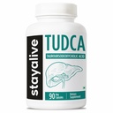 STAY ALIVE TUDCA 캡슐 500mg, Tauroursodeoxycholic 산 Bile 소금, 90 조사, 비 GMO & 글루텐 남자와 여자를 위한 무료 TUDCA 보충교재