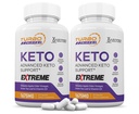 (2 팩) 터보 Ripped Keto ACV 극단적인 알약 1675MG Keto 지원 혼합 캡슐 대안 Keto ACV Apple Cider Vinegar 엑스트라 버진 올리브 오일 분말 녹차 잎 120 캡슐과 공식화