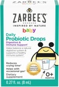 Zarbee의 아기 Probiotic Drops, 매일 소화 + 면역 지원, 신생아 유아 & 업, 0.27 Fl Oz