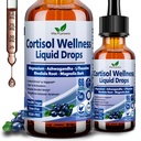 Cortisol는 여자 & 남자를 위한 보충 교재, 17-in-1 Cortisol 흡진기 Detox 매니저 w. 마그네슘 글리세라이드 Ashwagandha, L-Theanine, Phosphatidylserine, 여자를 위해 균형이 잡힌 호르몬, Recess 계류 초점, 수면