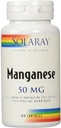 Solaray 망간 보충교재, 50 mg, 100 조사